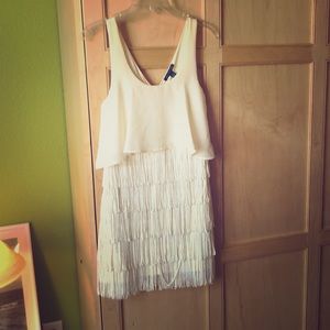Ivory Roarin’ 20’s Fringe Dress